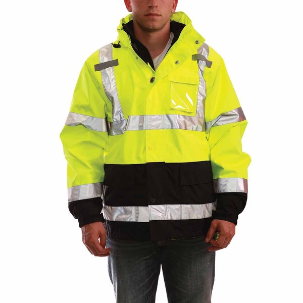 Tingley Tingley Icon ANSI Class 3 Fleece Lined Hi-Vis Rain Jacket J24172.2X